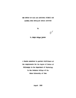 The effect of pain and emotional stimuli and alcohol upon pupillary reflex activity