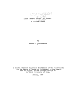 Leigh Hunt's theory of poetry: a critical study