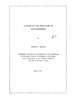 A study of the structure of ethyleneimines