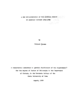 A new interpretation of the critical period in American history 1782-1788