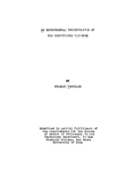 An experimental investigation of the conditioned response