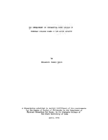 The development of fundamental sport skills in freshman college women of low motor ability