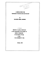 A critical text of the Disputation between the body and the soul