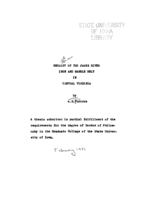 Geology of the James river iron and marble belt in central Virginia