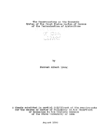The repercussions on the economic system of the Great Plains region of Kansas of the mechanization of agriculture