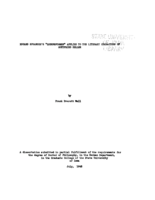 Eduard Spranger's "Lebensformen" applied to the literary characters of Gottfried Keller