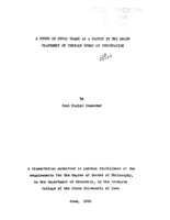 A study of pupil usage as a factor in the grade placement of certain items of punctuation