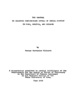 The Gamonal in selected contemporary novels of social protest in Peru, Bolivia, and Ecuador