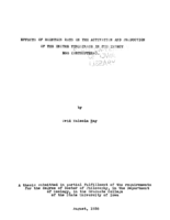 Effects of roentgen rays on the activation and production of the enzyme tyrosinase in the insect egg (Orthoptera)