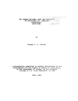 The German national mind and character in representative American periodicals, 1933-1939