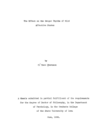 The effect on the Berger rhythm of mild affective states