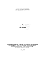 A study of transportation of fine sediments by flowing water