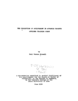 The prediction of achievement in Advanced Reserve Officers Training Corps