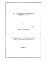 The preparation and resolution of B-methyltaurine