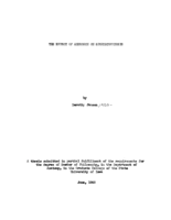 The effect of androgen on spermatogenesis