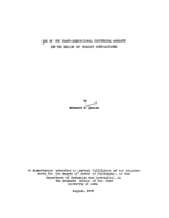 Use of the three-dimensional electrical analogy in the design of conduit contractions