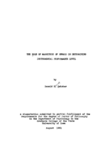 The role of magnitude of reward in determining instrumental performance level