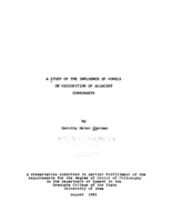 A study of the influence of vowels on recognition of adjacent consonants