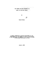 The theory of gold movements in light of post-war events