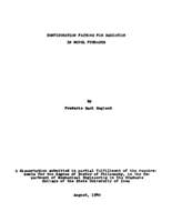 Configuration factors for radiation in model furnaces