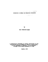 Siegfried in German and English literature
