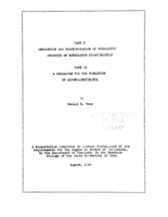 Separation and indentification of hydrolytic products of methylated disaccharides: A mechanism for the formation of dipentaerythritol, Part 1-II