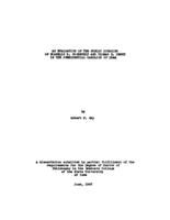 An evaluation of the public speaking of Franklin D. Roosevelt and Thomas E. Dewey in the presidential campaign of 1944