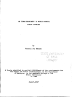 An Iowa experiment in public school Bible teaching