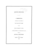 Creatine metabolism