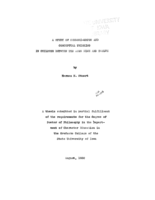 A study of sensori-motor and conceptual thinking in children between the ages nine and twelve