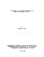 The effect of a syllabic presentation of words upon learning to spell