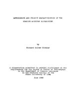 Antecedents and present characteristics of the Spanish American Alexandrine