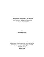 An exploratory investigation of the creativity and productivity variables on the Rorschach and Thematic apperception tests