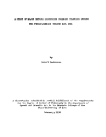 A study of major network discussion programs televised during the period January through May, 1951