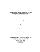 Changes in social behavior and emotional attitudes of high school students participating in dramatic art in the high school of Cleveland Heights, Ohio