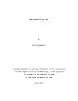 The Mennonites in Iowa