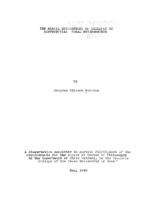 The mental development of children in differential rural environments