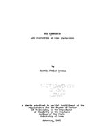 The synthesis and properties of some flavanones
