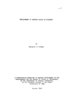 Development of jumping skill in children