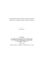Choice response times as functions of intralist similarity, stimulus type, and number of equally probable alternatives
