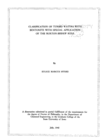 Clarification of turbid waters with bentonite with special application of the Burton-Bishop rule