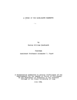 A study of the rare-earth elements