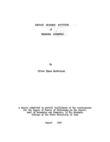 Certain economic attitudes of Theodore Roosevelt