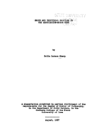 Group and individual profiles in the association-motor test
