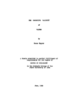 The objective validity of values