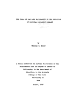 The ideas of race and nationality in the education of National socialist Germany