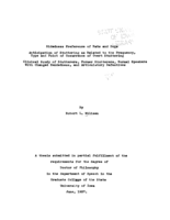 Sidedness preference of rats and dogs: Anticipation of stuttering as related to the frequency, type and point of occurrence of overt stuttering : Clinical study of stutterers, former stutterers, normal speakers with changed handedness, and articulatory defectives