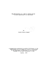 The modification of a test to reduce errors in the classification of examinees