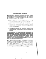 Information in financial markets