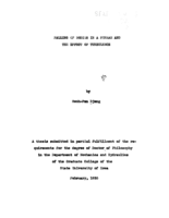 Falling of bodies in a stream and the effect of turbulence